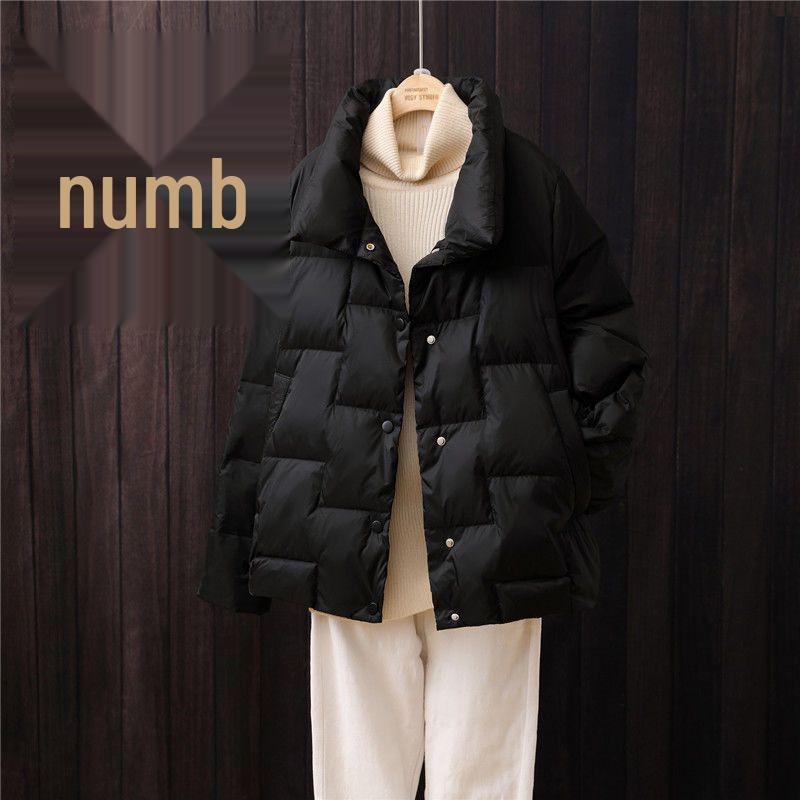 Women's Lightweight Ultra-Light Down Jacket - Short, Plus Size, Casual Trendy Outerwear for Autumn and Winter