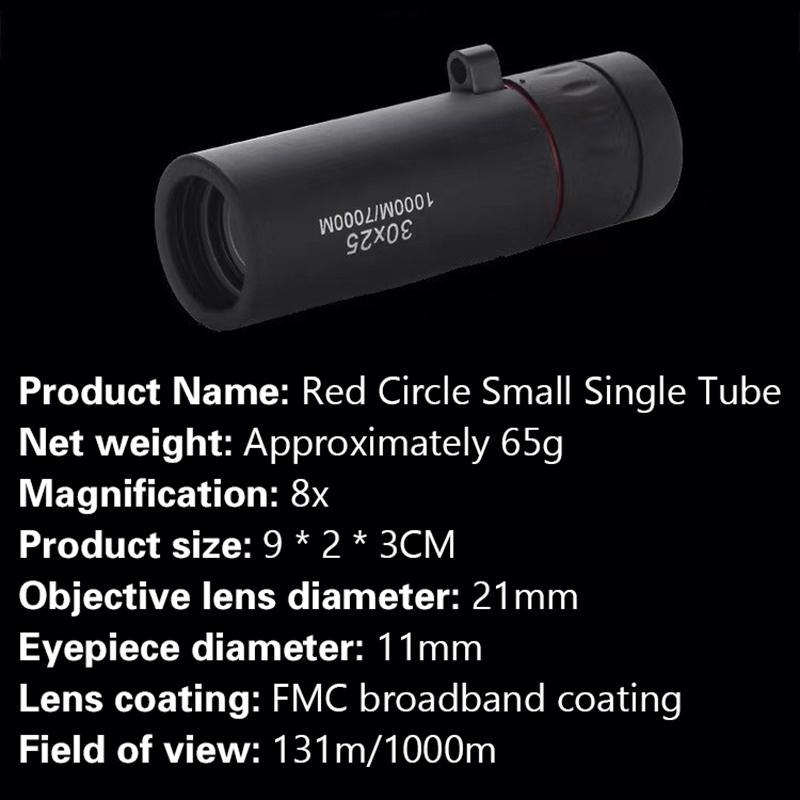 2000X24 Hd Monocular Telescope Mini Portable Mobile Phone Telescope With Holder Outdoor Camping Hunting Birdwatching Telescopes