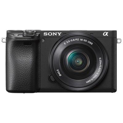Sony Sada objektivů bezzrcadlovky s elektrickým zoomem Black B APS-C s jedním objektivem 6400 (součástí dodávky objektiv SELP1650) ILCE-6400L