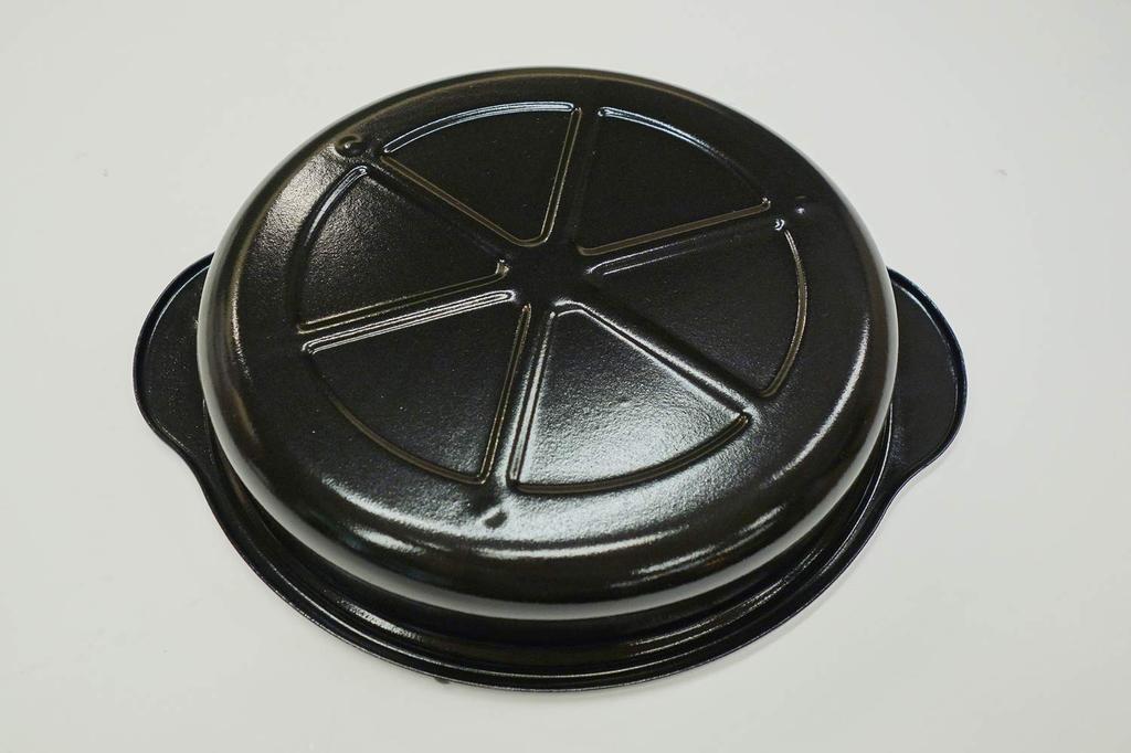 Takagi Metal Enamel Pot with Handle, Stone-Baked Sweet Potato Maker, 24cm, Induction Cooktop Compatible, Made in Japan, HA-IY24N