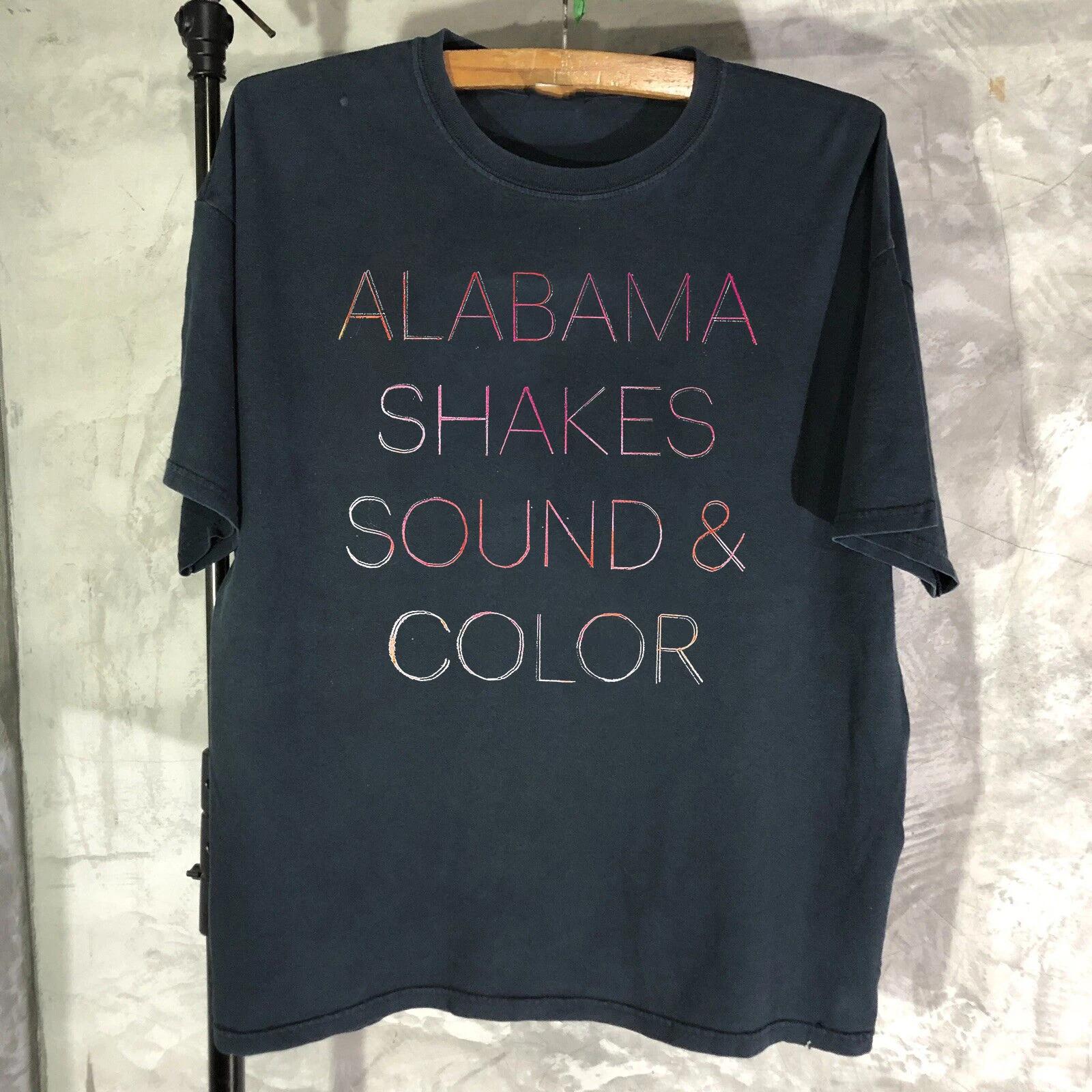 ALABAMA SHAKES Band SOUND & COLOR T Shirt Full Size S-5XL S