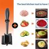 Multifunctional Meat and Vegetable Chopper - Perfect for Salads, Mash, and Bibimbap.