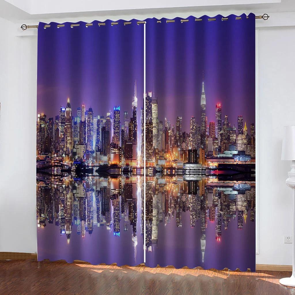 High Shading Curtains Angel Architecture Monuments Sadness Gothic Mysticism Theme Greek Artwork Thick Material Drape Light Blocking Made Of Polyester