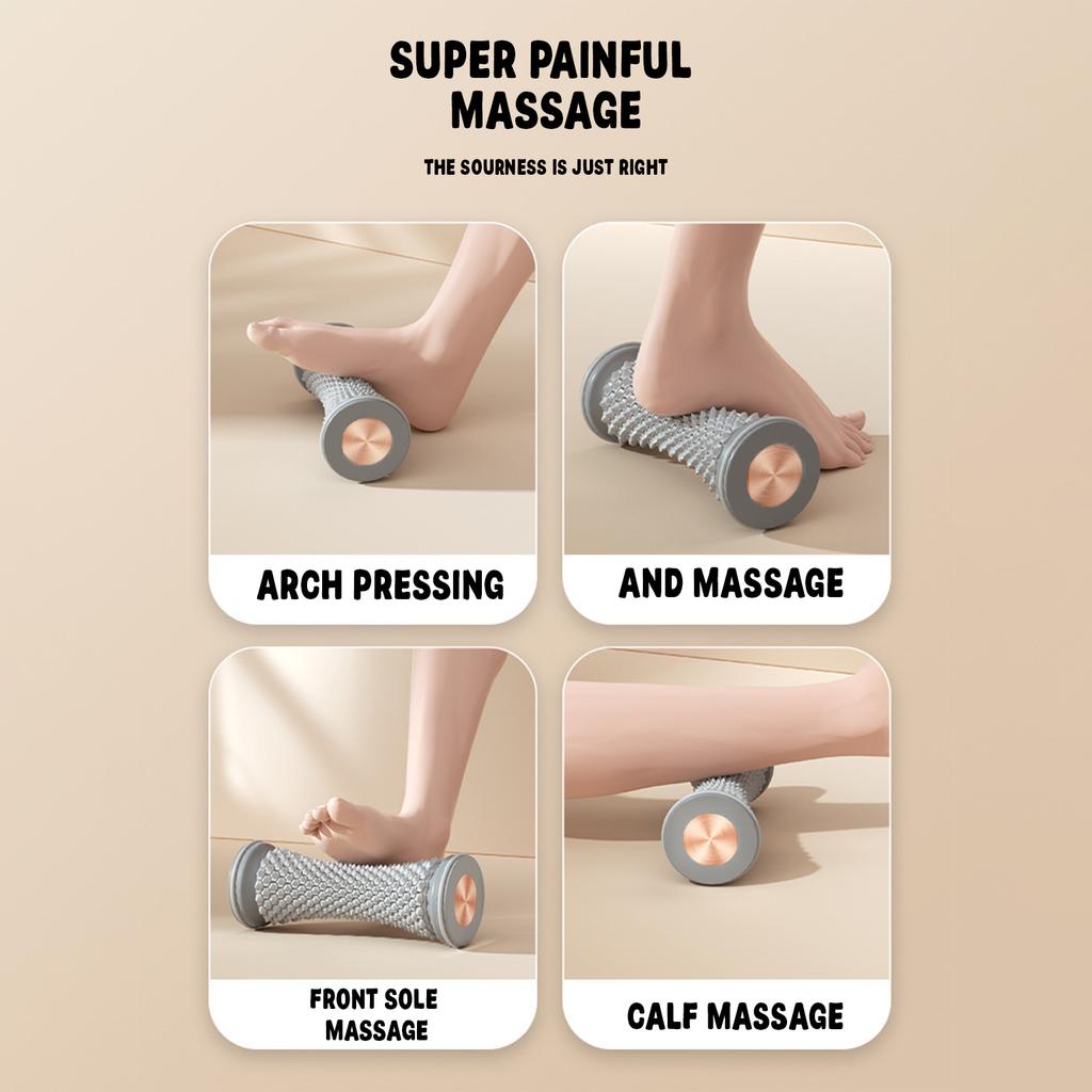 Foot Massage Roller Manual Foot Trainer For Relief Of Plantar Fasciitis Heel Arch Pain And Deep Tissue Massage, Foot Point Reflexology Tool