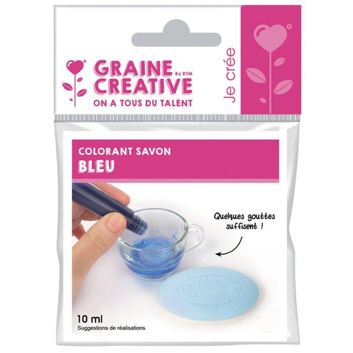 Colorant liquide pour savon Bleu 10 ml