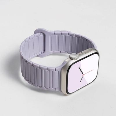 New Color Magnetic Silicone Strap Summer Cute Band for Apple Watch S10 9 8 7 6 SE 46mm/42mm 44mm 45mm 41mm 38 40mm iWatch Series