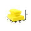Sanding Disc Holder Sand paper Backing Polishing Pad Hand Grinding Block PU Foam Sanding Disc for Polishing Wood and Metal