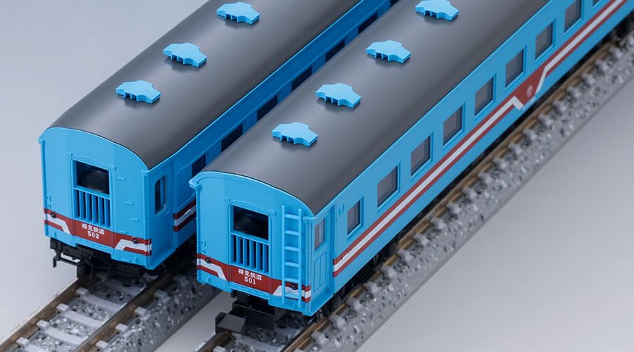 TOMIX N Gauge Tarumi Railway Passenger Train Ohafu 500 Tarumi Railway Set 98585 Model Railway Diesel Locomotive (TDE10 3, type, color)