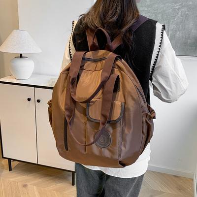 Multifunctional Backpack Simple Large-capacity Backpack Women's 2025 Leisure Travel Portable Versatile Premium Shoulder Bag