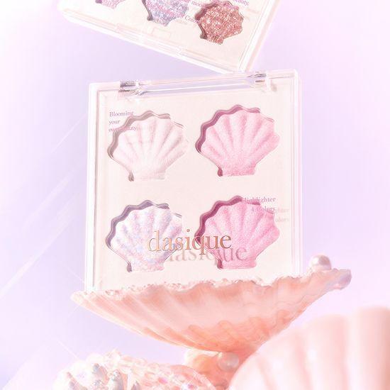 DASIQUE Shine Glow Highlighter Palette 5.5g 01 Twinkle Mermaid (Mermaid)