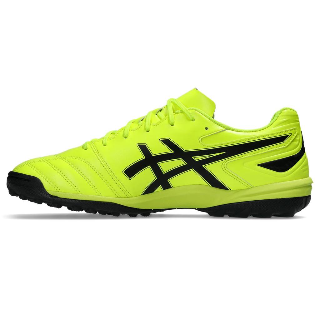 ASICS DS LIGHT CLUB TF 1103A112 Soccer Unisex Size 750 Size 3E Shoes, Adult, (Safety Yellow/Black), 27.0 cm,