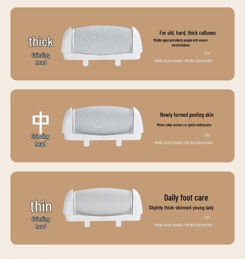 Electric Callus Remover Foot Care Machine L-549S – Digital Display, Three-Speed Foot File