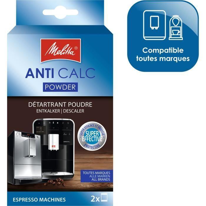 Détartrant pour machines à café 2 x 40 g Melitta