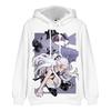 Demon Slayer Daki and Gyutaro Hoodie Kimetsu No Yaiba Anime Character 3D Print Hooded Sweatshirt Pullover