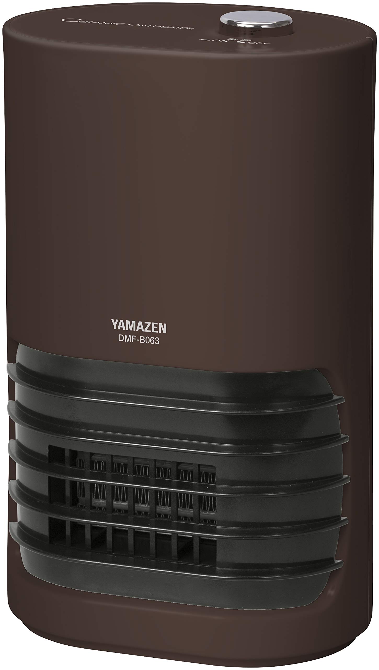 

Mini Ceramic Heater with Tipping OFF Switch Brown Warranty 1 [Yamazen] DMF-B063(T) [Manufacturer s Year]