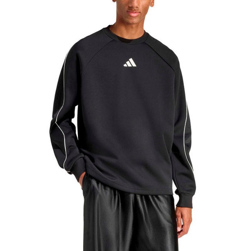 Adidas Simple Round Neck Loose Sports Pullover Casual Long Sleeve Sweatshirt Men Sweatshirt JZ2767