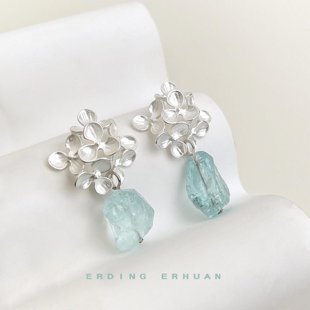 

Summer Vacation Style Flower Earrings 1 pair