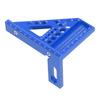 Holzbearbeitung Winkelmesser Aluminiumlegierung Gehrung Dreieckige Lineal Mehrwinkel Layout Messen