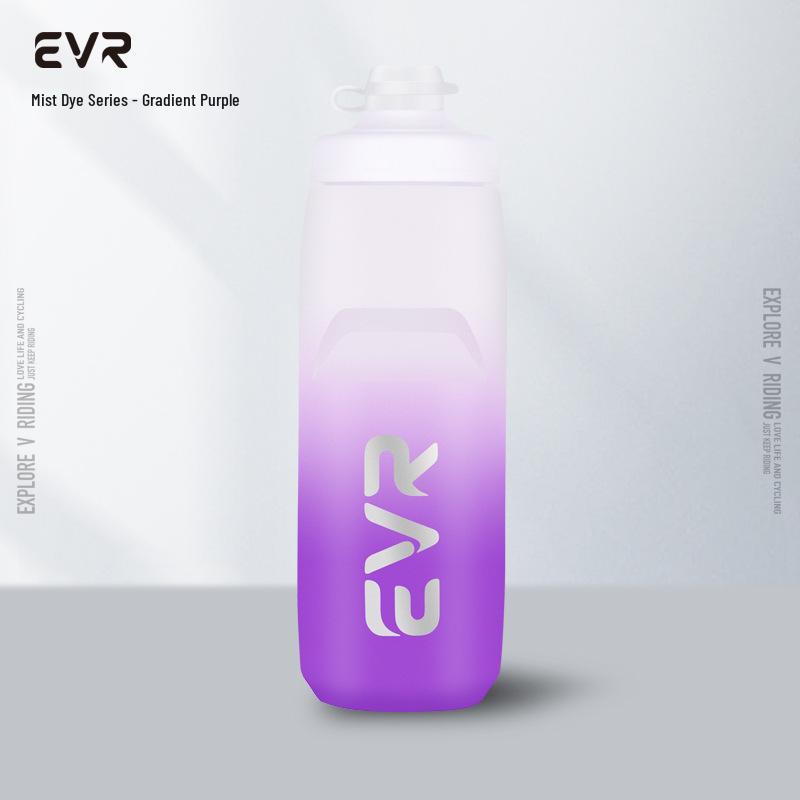 EVR Colorful Lightweight Plastic Cycling Water Bottle for Mountain & Road Bikes