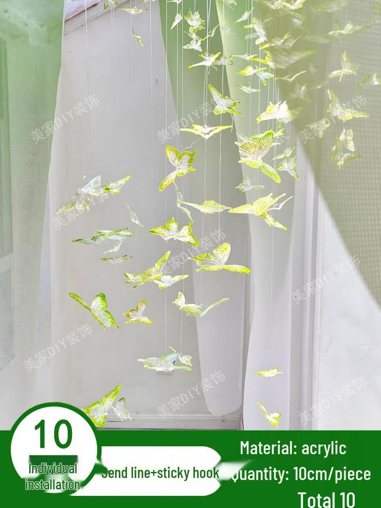 Valentine's Day Butterfly Ceiling Decoration for Restaurant or Store Anniversary Event