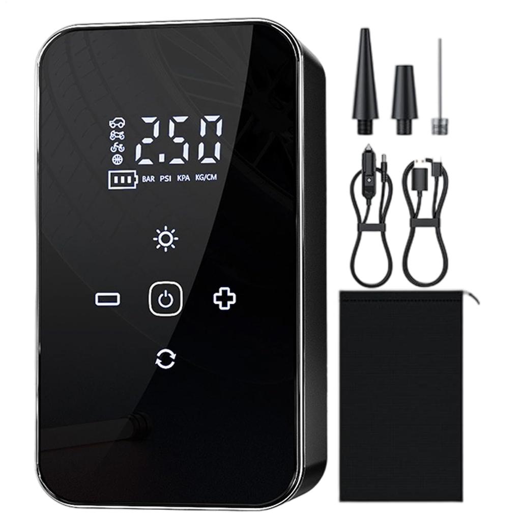 Wireless Air Pump | Touch Screen Cordless Air Pump | Electric Tire Air Pump