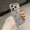 Etui z Kropkami Serce Kokardka Dla Honor 400 Lite Pro 90 Lite 5G X9D X7B X9B Magic 6 Lite Matowe 2 w 1 Galaretkowe Pokrowiec