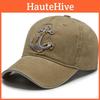 Embroidery Anchor Ship Baseball Cap Sun Protection Breathable Hat Gift Outdoor