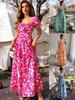 Women's Elegant Fashion Print Long Skirt Dress - New Arrival