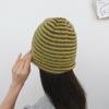 Women's and Men's Contrast Fur Knit Hat