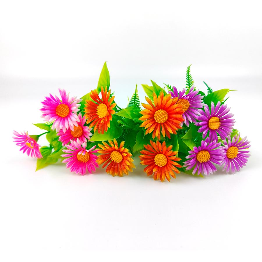 Aquarium Artificial Flowering Plants Decoration Fish Tank Landscaping Water Grass Ornaments Aquatic Simulated Flower Plant Supplies