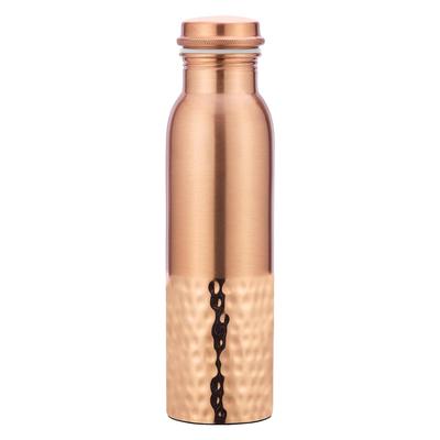 Pure Copper Bottle (Vintage Half Hammer) ,1 L