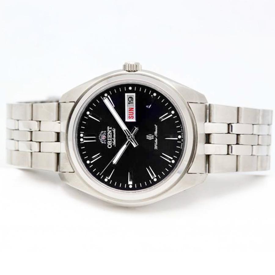 Montre-bracelet analogique automatique pour homme en acier inoxydable à cadran bleu pour la vie quotidienne, tenue d'affaires, décoration, cadeau d'anniversaire idéal pour homme SEM78002BB