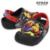 Skies Slipper Sandals Tqj 204136 001 Crocsfunlab Lights Spiderman Blk