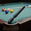 Telescopic Cue Aluminum Pool Extension Rotating Outer Thread Game Accessories for Room