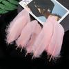 50 Colored Goose Feathers for DIY Dreamcatchers and Art Projects