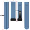 Magnetická přezka sportovní pásek pro hodinky Galaxy 5 4 3 Aktivní 2 silikonový náramek pásek pro hodinky Huawei 4 pro GT3 GTR4 20 mm 22 mm pásek