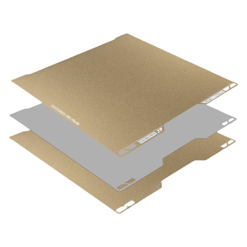 PEI Sheet 355x325mm for H2D Flexible Spring Steel Platform Board Build Plate Double Sided Textured Print Bed Replacement