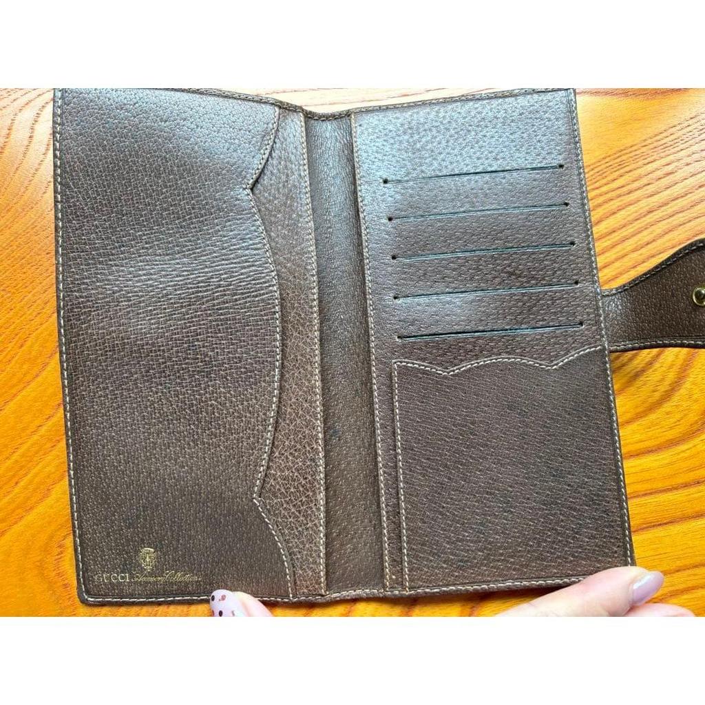 Used GUCCI GG Supreme Long Wallet