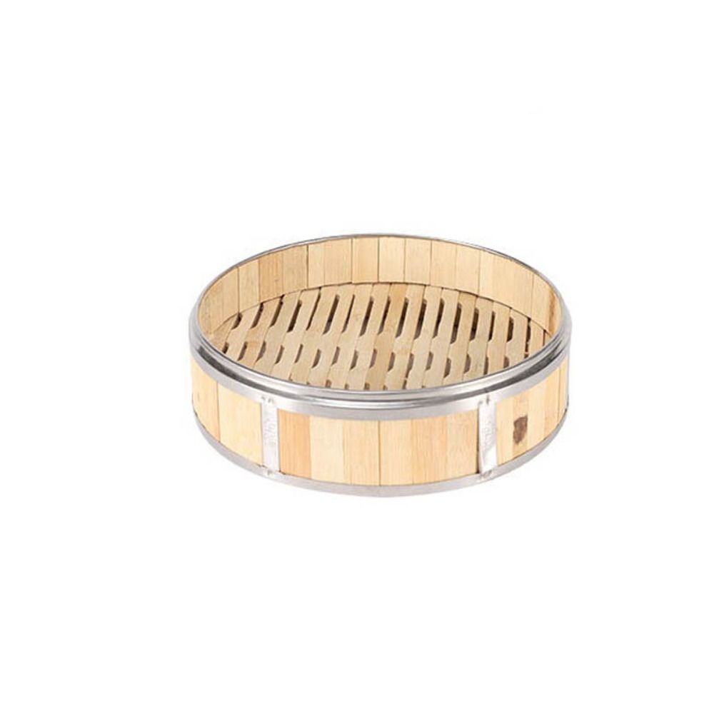 Stainless Steel Bamboo basket Bamboo Snack Basket New Chinese Food Tools