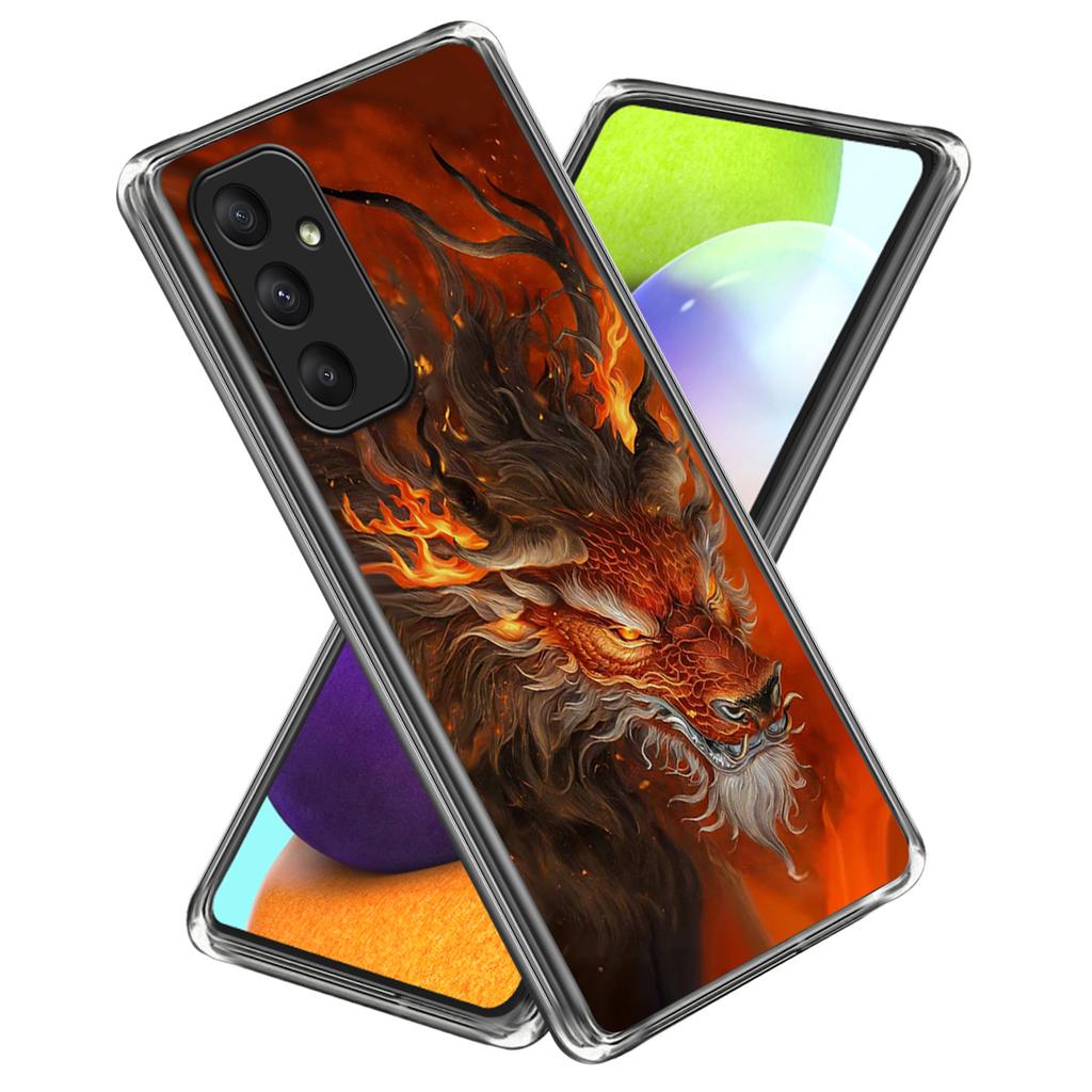 For Samsung Galaxy A35 5G Case Shock-Absorbent TPU Pattern Printed Phone Cover