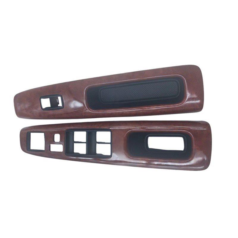 Upper Panel Trim Car Window Regulator Panel Glass Lift Switch Cover 4Pcs/Set For Toyota Camry 2001-2006 Door Armrest