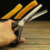 Stainless Steel Serrated Edge Cocktail Decoration Scissors