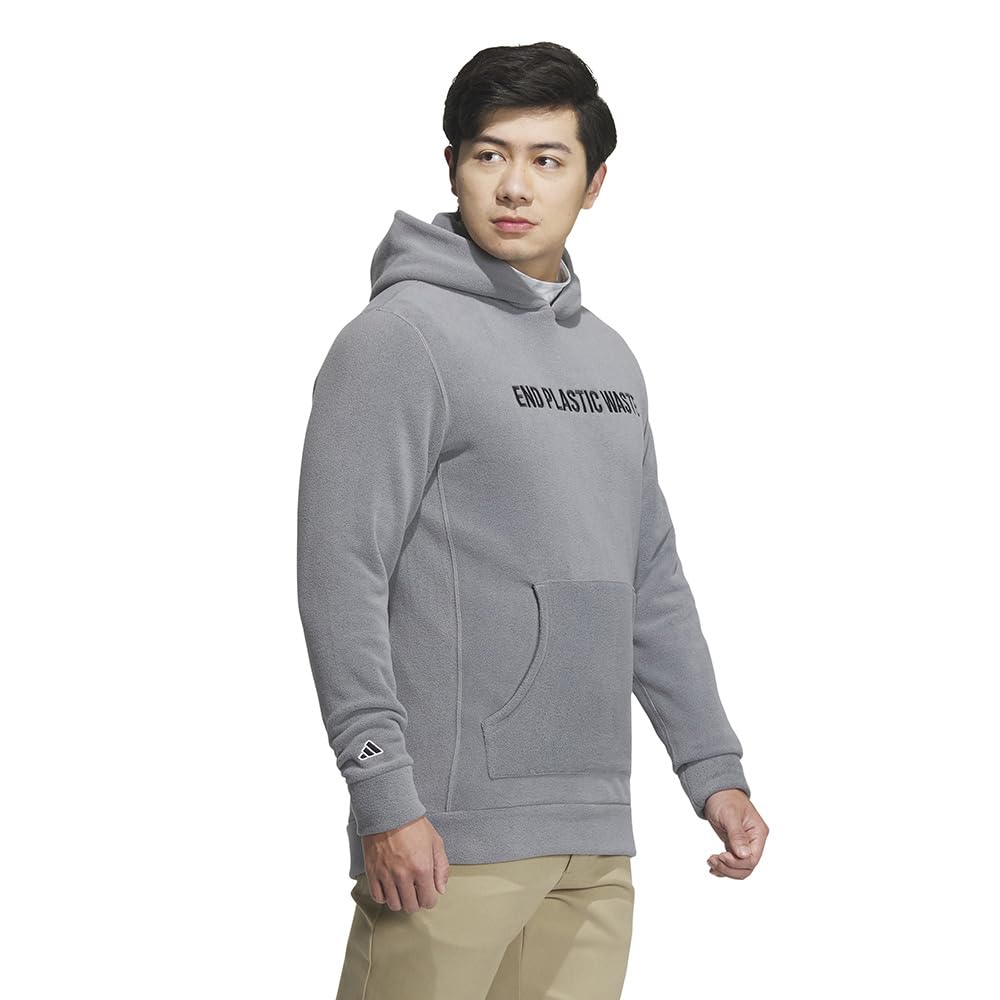 

Adidas Golf EPW Graphic Fleece Long Sleeve Golf Grey Hoodie, Men s, Three/Black