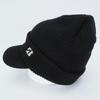 BRIDGESTONE Golf Men's CPW24I Knit Cap with Brim, Black
