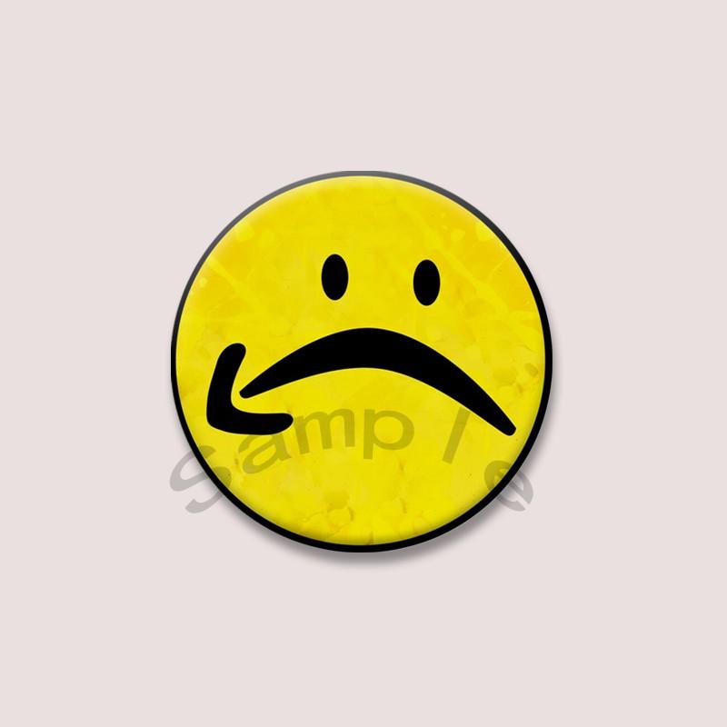 Funny No Talk Me Im Angry Cat Button Pin Custom Creative Pride Flag Brooch Bag Clothing Cartoon Badge Jewelry Gift for Friends