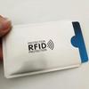 RFID Blocking Credit Bank Card Sleeves Protector Aluminum Foil Anti-Scan Card Holder Access Control Card Keeper Case