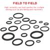 279PCS 18 Sizes Rubber Air Conditioning O Rings Universal Car Auto Repair Tools Refrigerant Ring Sets with Plastic Box
