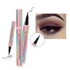 2 in 1 Flüssiger Eyeliner Stift Eyeliner Wasserdichter Stift Langhaltiger Flüssiger Eyeliner Make-up Kosmetik