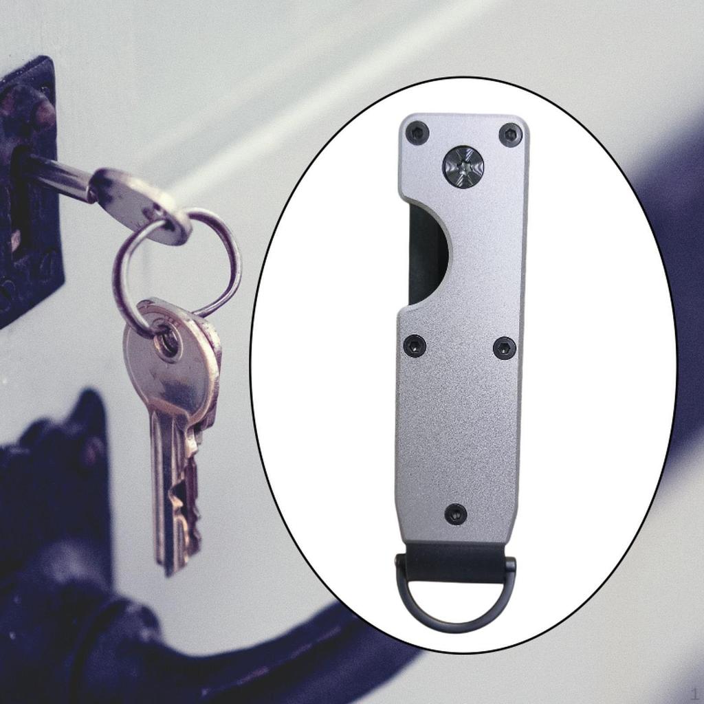 Key Organizer Kompakt metall Lättvikts Minimalistisk nyckelhållare