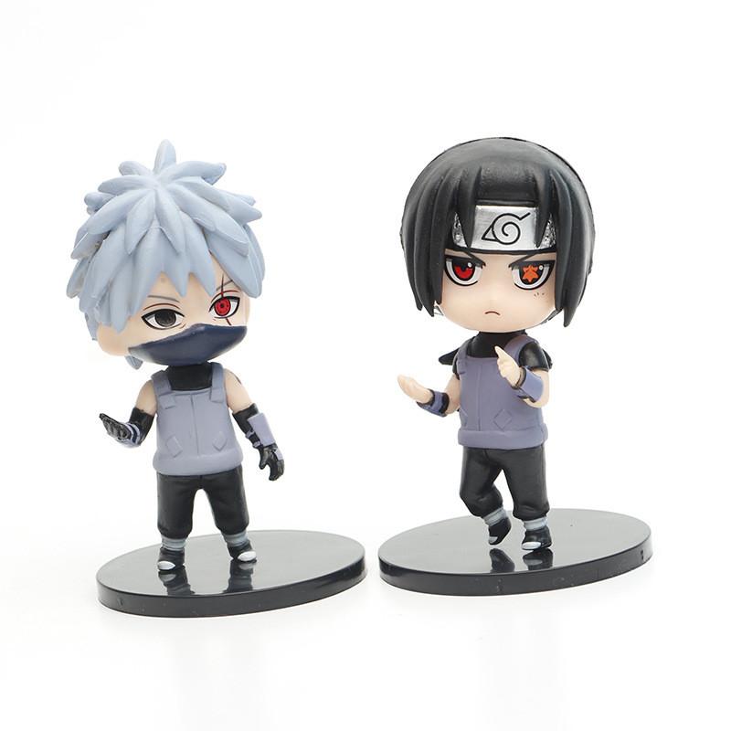 High-quality Pvc Naruto Shippuden Model Figurines Collectible Minato Itachi Sasuke Deidara